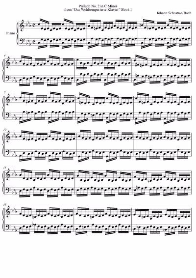 Prelude No. 2 in C Minor